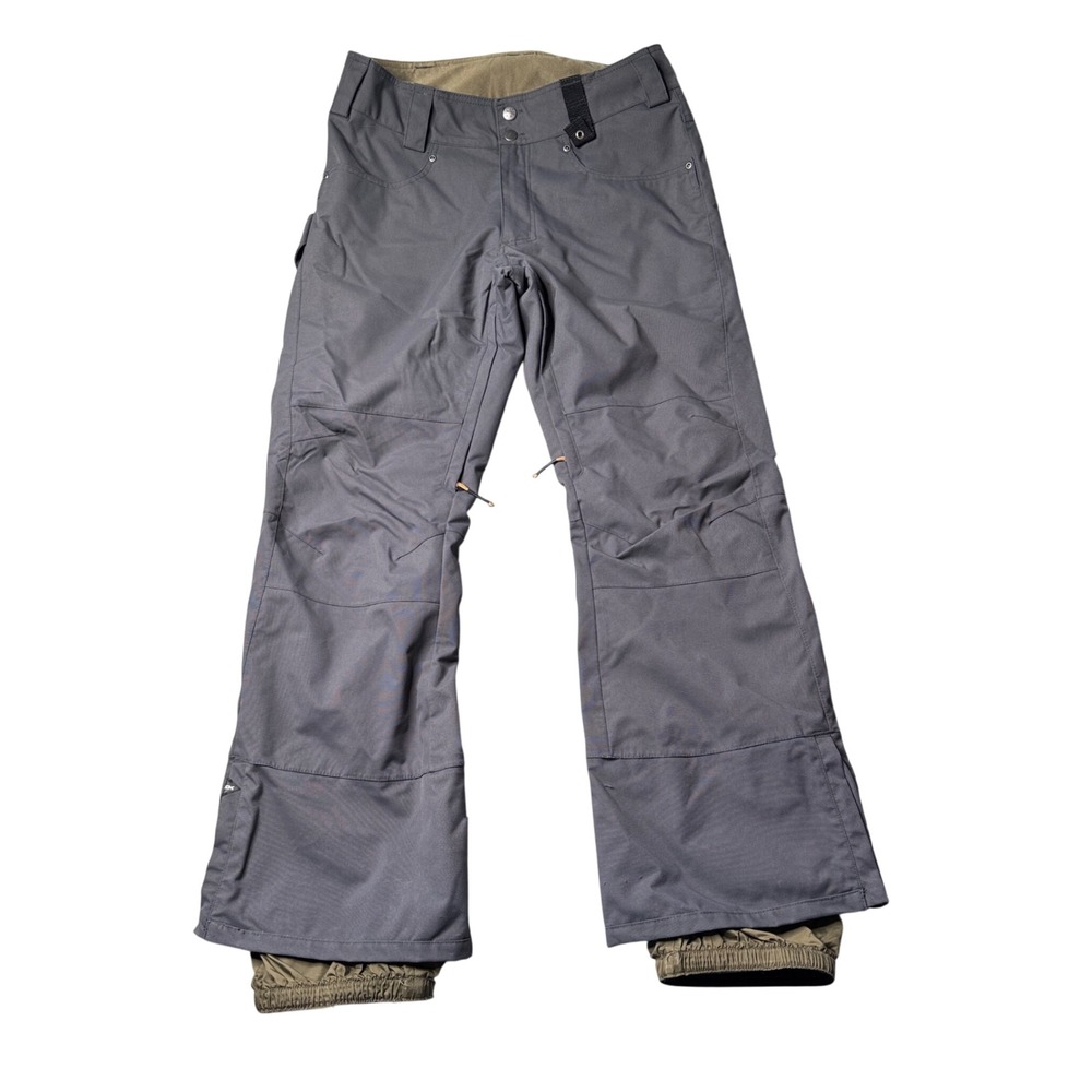 Dakine Mens Snowboard Pants Charcoal Grey Size M Vented Insulated Ski Pants